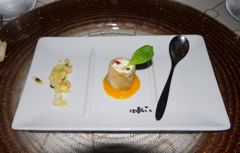 Dessert
A rather small serving
